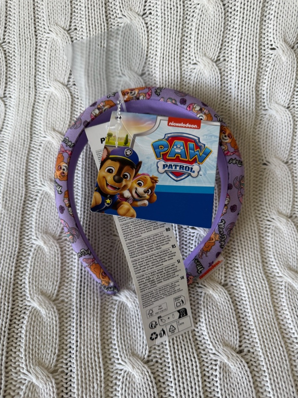 Paw Patrol Girls Hair Accessory NEW Skye Coral Headband Cute Accessories Girl